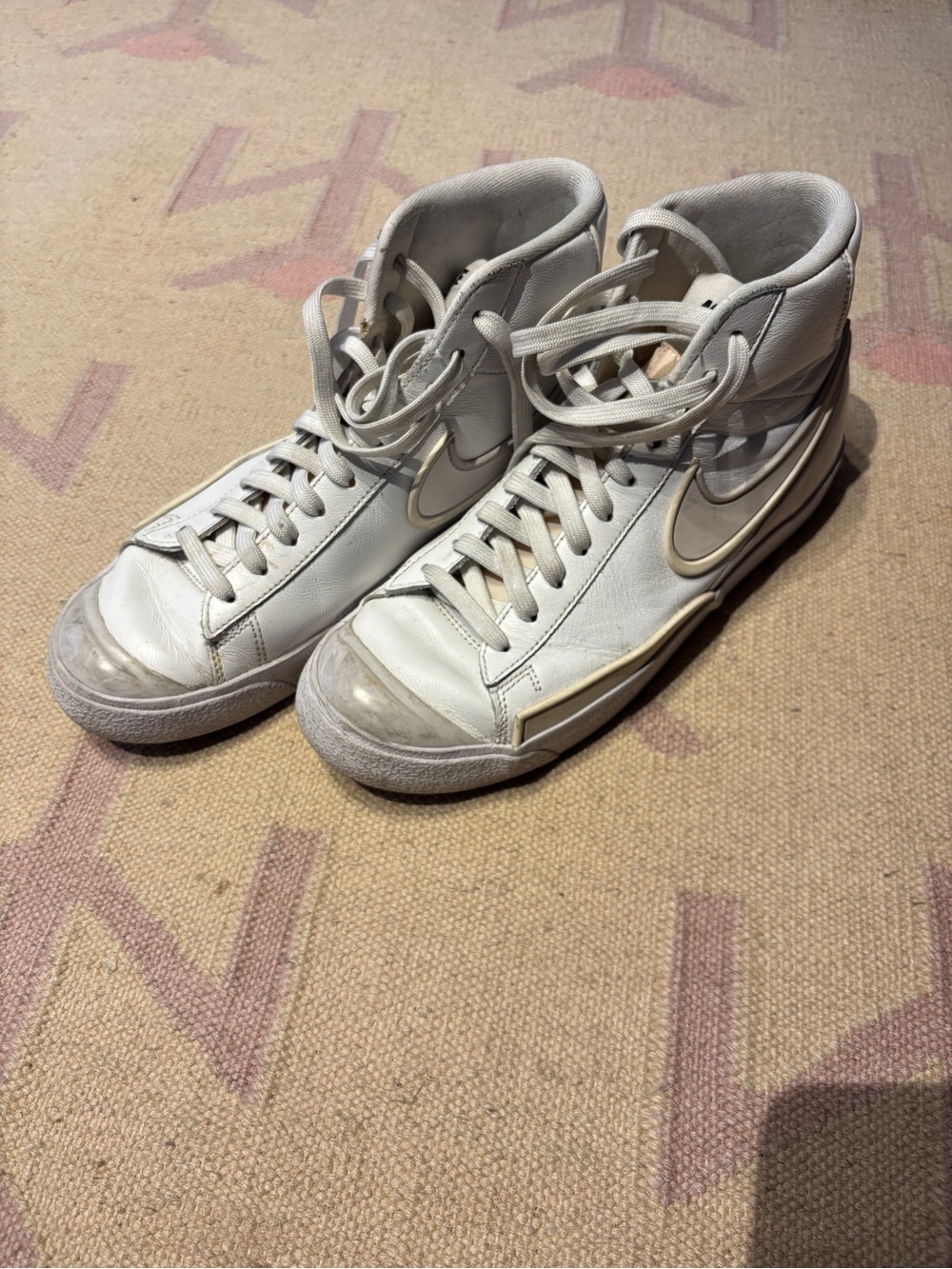 Nike Women's Blazers White High-Top Sneakers